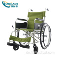 Leichter faltbarer manueller Rollstuhl aus Aluminiumlegierung